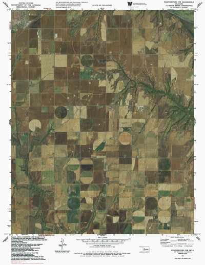 OK-WEATHERFORD NW: GeoChange 1959-2013 Preview 1