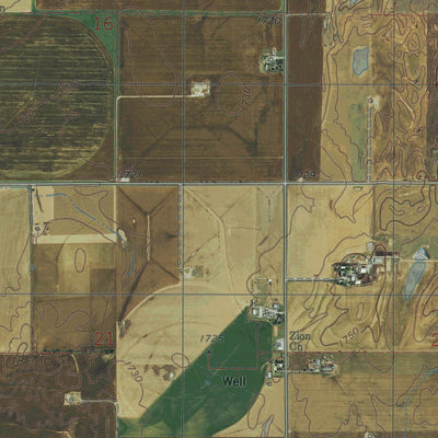 OK-WEATHERFORD NW: GeoChange 1959-2013 Preview 2