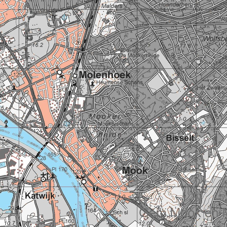 46-Gennep Map by Mapfactory | Avenza Maps