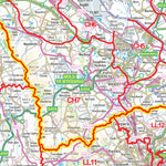 XYZ Postcode District Map - (D3) - Wales & NW England Preview 3