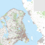 Denmark K50 Topo. 68,618 to 74,624 Preview 1