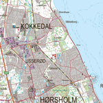 Denmark K50 Topo. 68,618 to 74,624 Preview 2
