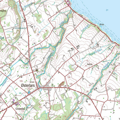 Denmark K50 Topo. 86,612 to 88,616 Preview 2