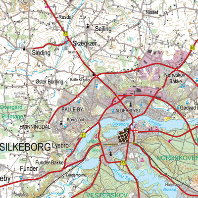 Denmark K100 Topographic (West) Preview 2