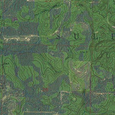 AR-DODDRIDGE NW: GeoChange 1948-2013 Preview 3