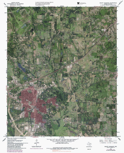 TX-MOUNT PLEASANT: GeoChange 1964-2012 Preview 1
