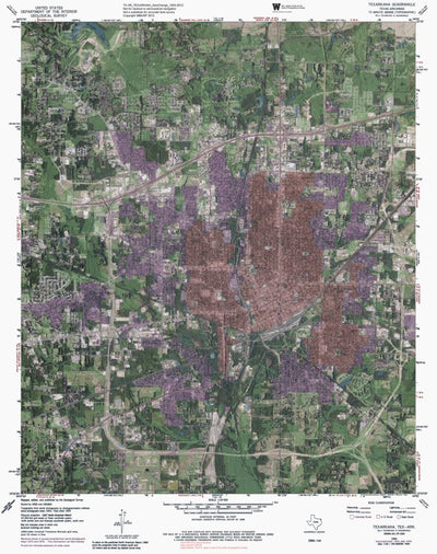 TX-AR-TEXARKANA: GeoChange 1953-2012 Preview 1