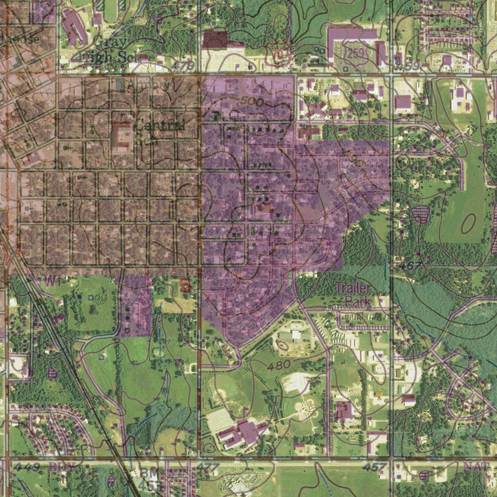 OK IDABEL: GeoChange 1949-2013 Map by Western Michigan University ...
