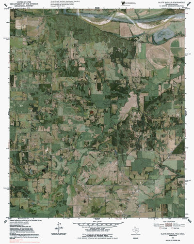 TX-OK-SLATE SHOALS: GeoChange 1948-2012 Preview 1