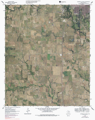 TX-GAINESVILLE SOUTH: GeoChange 1957-2012 Preview 1