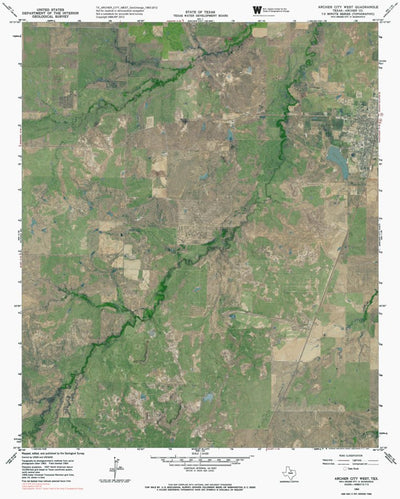 TX-ARCHER CITY WEST: GeoChange 1963-2012 Preview 1