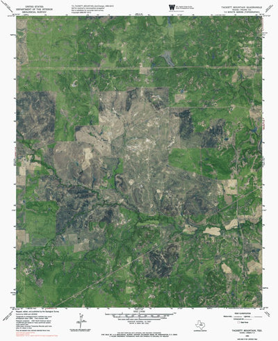 TX-TACKETT MOUNTAIN: GeoChange 1965-2012 Preview 1
