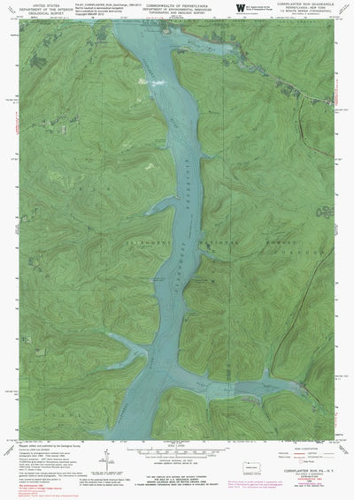 PA-NY-CORNPLANTER RUN: GeoChange 1964-2013 Preview 1