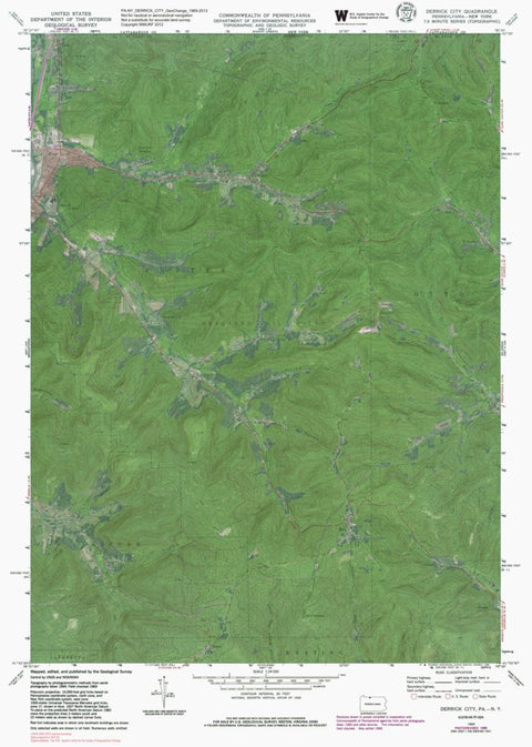 PA-NY-DERRICK CITY: GeoChange 1969-2013 Preview 1