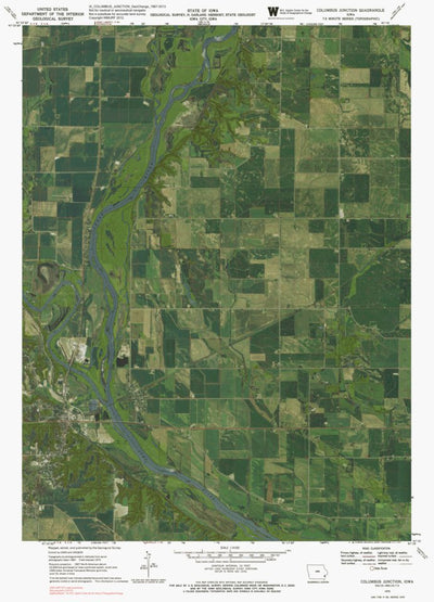 IA-COLUMBUS JUNCTION: GeoChange 1967-2013 Preview 1