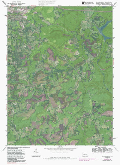PA-LUTHERSBURG: GeoChange 1958-2013 Preview 1