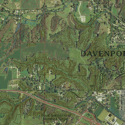 IA-DAVENPORT WEST: GeoChange 1986-2013 Preview 3