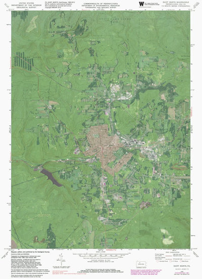 PA-SAINT MARYS: GeoChange 1968-2013 Preview 1