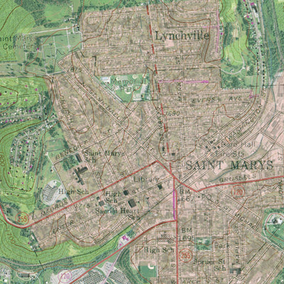 PA-SAINT MARYS: GeoChange 1968-2013 Preview 2