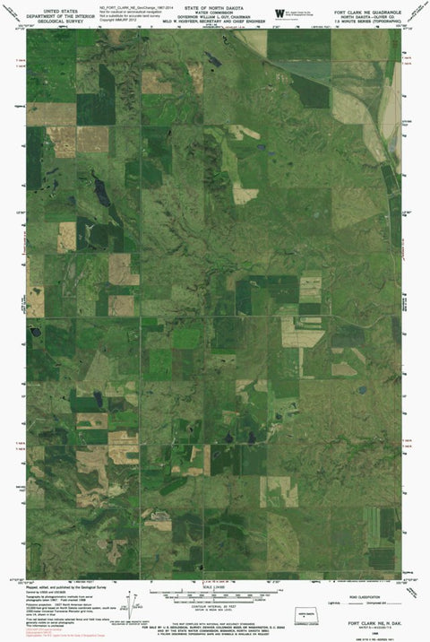 ND-FORT CLARK NE: GeoChange 1967-2014 Preview 1