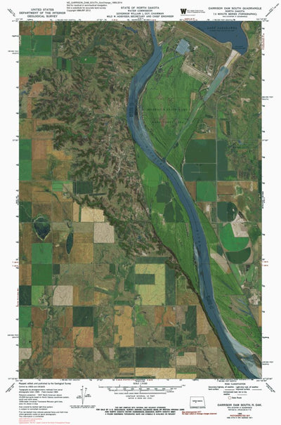 ND-GARRISON DAM SOUTH: GeoChange 1969-2014 Preview 1