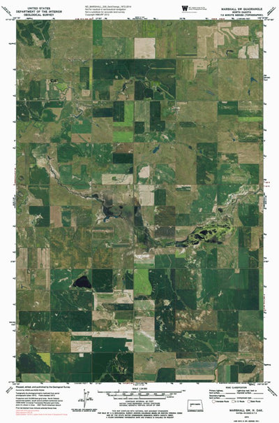 ND-MARSHALL SW: GeoChange 1972-2014 Preview 1