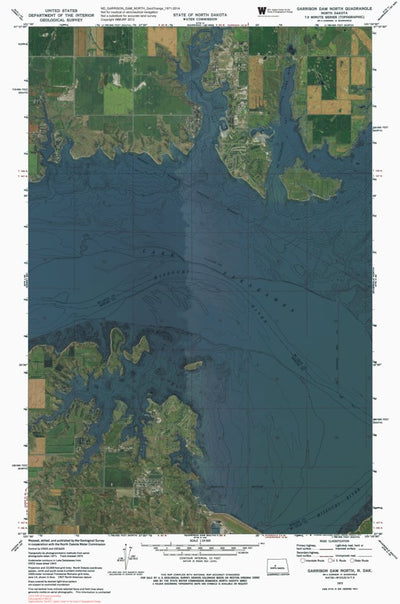 ND-GARRISON DAM NORTH: GeoChange 1971-2014 Preview 1