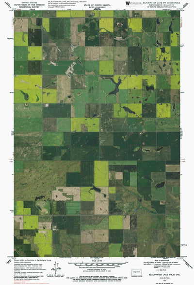 ND-BLACKWATER LAKE NW: GeoChange 1953-2014 Preview 1