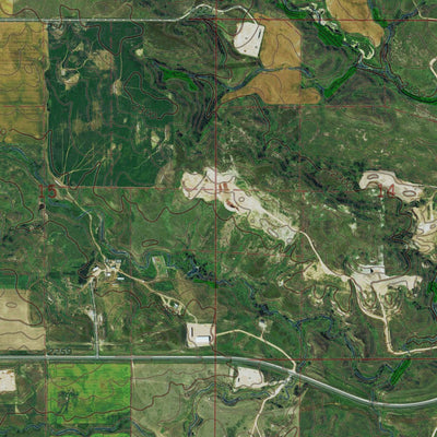 ND-BLUE BUTTES SE: GeoChange 1964-2014 Preview 2