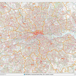XYZ Postcode District Map - (D7) - London Preview 1
