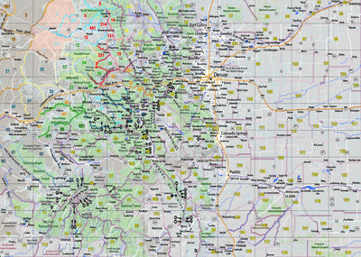 2025 Colorado Hunt Maps – GMU 3, 11, 211, 301 Map Bundle Preview 1