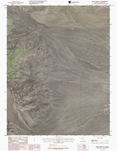 NV-MOUNT IRISH SE: GeoChange 1980-2010 Preview 1