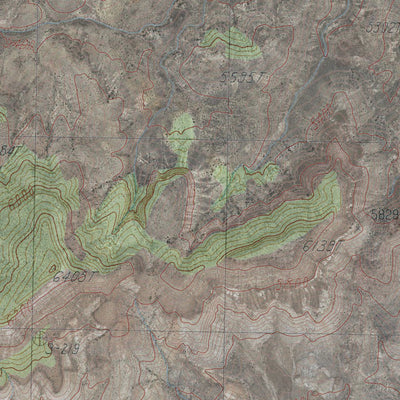 NV-MOUNT IRISH SE: GeoChange 1980-2010 Preview 3