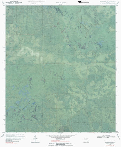 FL-SANDERSON NW: GeoChange 1965-2010 Preview 1