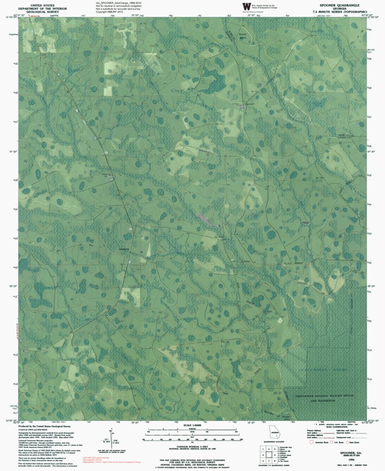 GA-SPOONER: GeoChange 1966-2010 Map by Western Michigan University ...