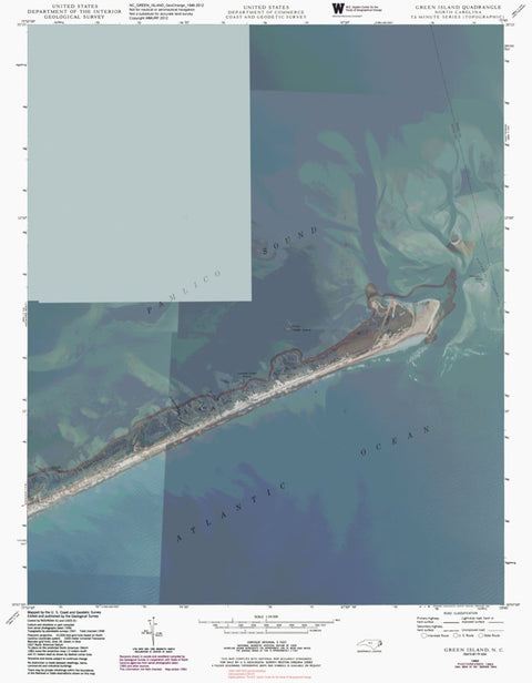 NC-GREEN ISLAND: GeoChange 1946-2012 Preview 1