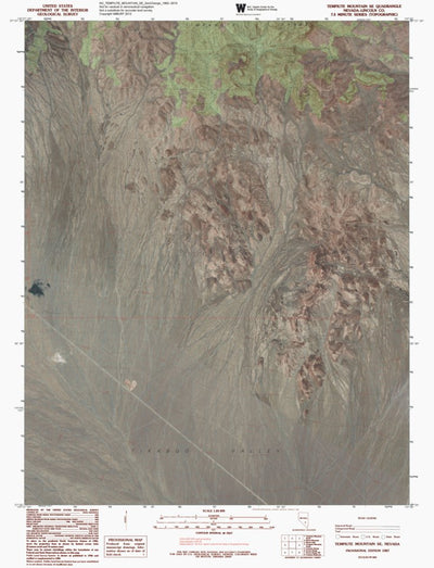 NV-TEMPIUTE MOUNTAIN SE: GeoChange 1962-2010 Preview 1