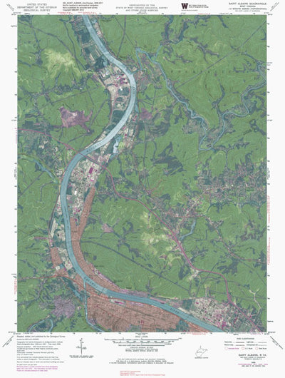 WV-SAINT ALBANS: GeoChange 1956-2011 Preview 1