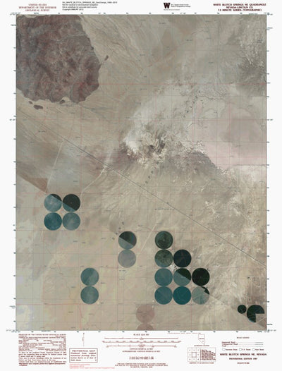 NV-WHITE BLOTCH SPRINGS NE: GeoChange 1980-2010 Preview 1