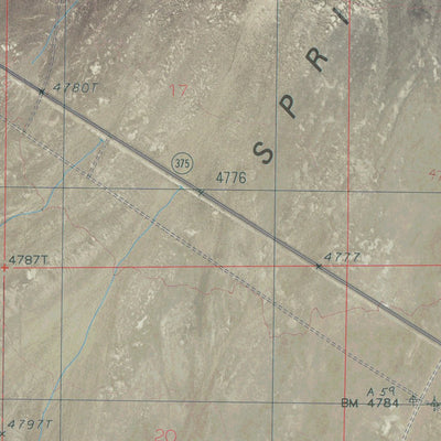 NV-WHITE BLOTCH SPRINGS NE: GeoChange 1980-2010 Preview 2