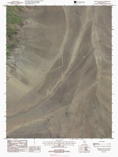 NV-REVEILLE PEAK SE: GeoChange 1982-2010 Preview 1