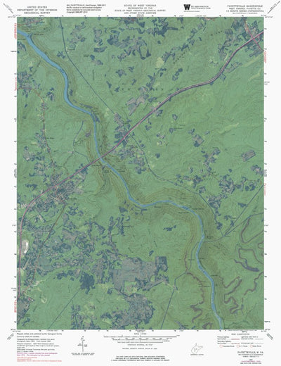 WV-FAYETTEVILLE: GeoChange 1969-2011 Preview 1