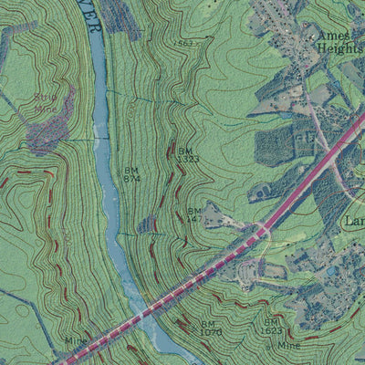 WV-FAYETTEVILLE: GeoChange 1969-2011 Preview 3