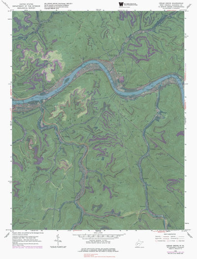 WV-CEDAR GROVE: GeoChange 1963-2011 Preview 1