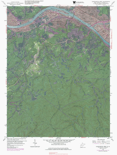 WV-CHARLESTON WEST: GeoChange 1958-2011 Preview 1