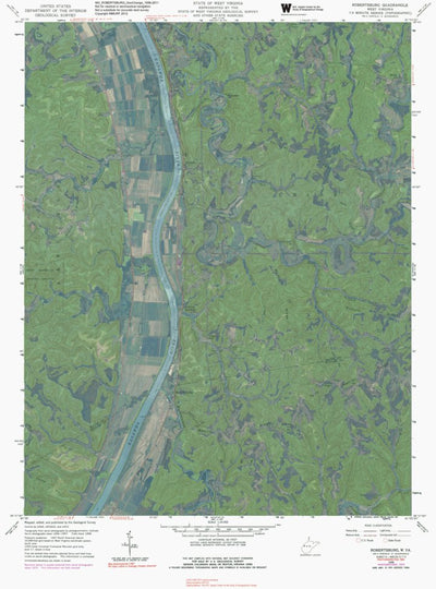WV-ROBERTSBURG: GeoChange 1956-2011 Preview 1