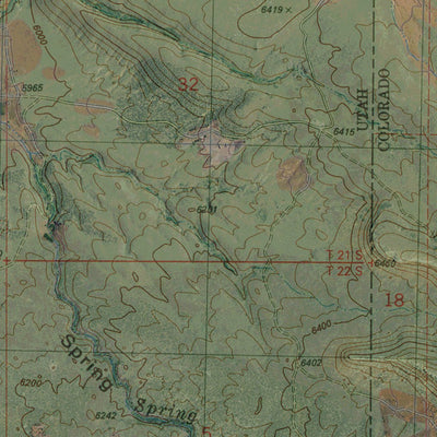 UT-CO-MARBLE CANYON: GeoChange 1980-2011 Preview 2