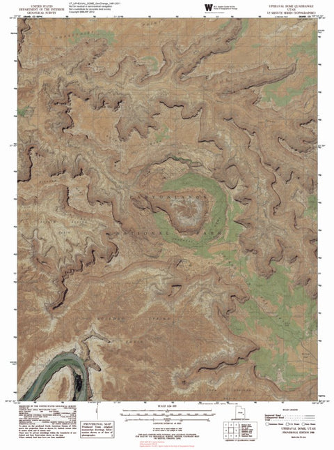 UT-UPHEAVAL DOME: GeoChange 1981-2011 Preview 1