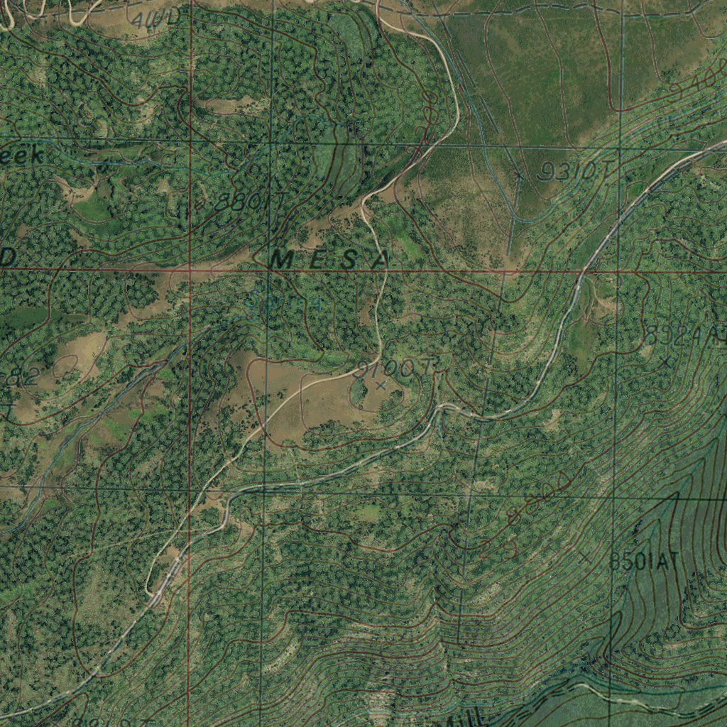 UT-WARNER LAKE: GeoChange 1980-2011 Map by Western Michigan University ...