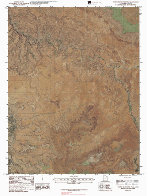 UT-NORTH SIX-SHOOTER PEAK: GeoChange 1981-2011 Preview 1